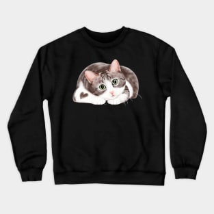 Curios Cat Crewneck Sweatshirt